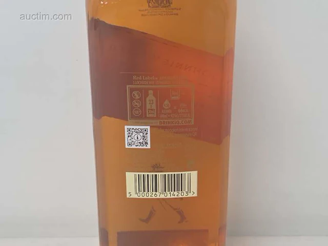 (18x) fles(sen) johnnie walker red label whisky - afbeelding 3 van  4