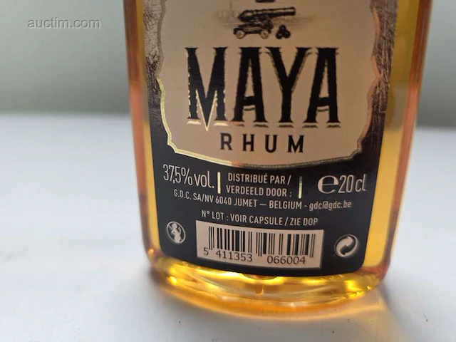 (18x) fles(sen) maya rum rum - afbeelding 2 van  2