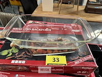 18x glazen ovenschotel afm 35x20 cm - afbeelding 3 van  3