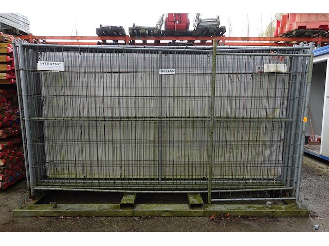 18x heras hekken met houder - afbeelding 1 van  3