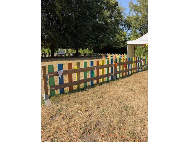 18x houten kampafsluiting - afbeelding 1 van  4