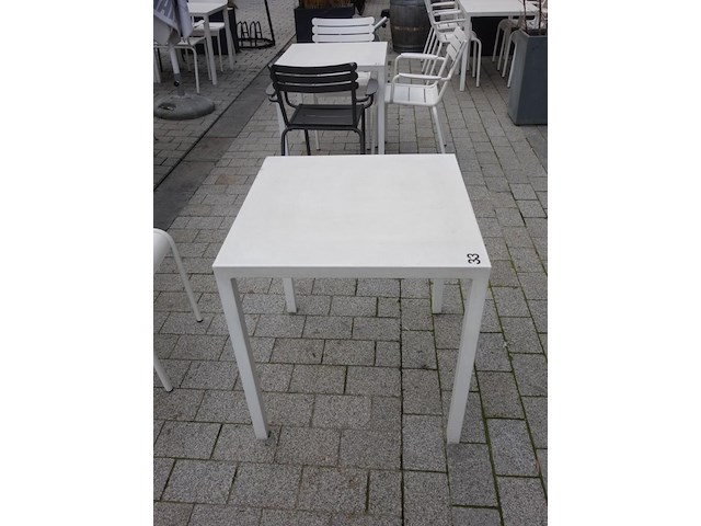 18x metalen terras tafel - afbeelding 2 van  3