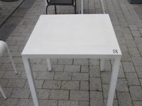 18x metalen terras tafel - afbeelding 2 van  3