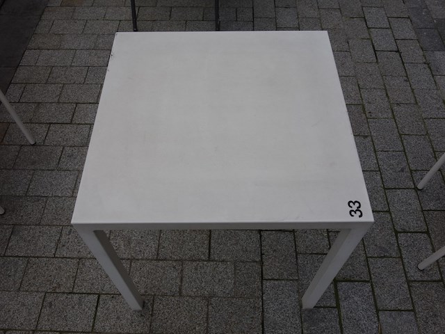 18x metalen terras tafel - afbeelding 3 van  3