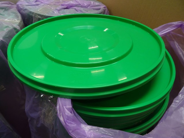 18x pallet diverse plastic potjes/emmers - afbeelding 5 van  34
