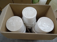 18x pallet diverse plastic potjes/emmers - afbeelding 14 van  34