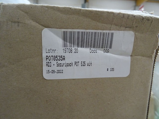 18x pallet diverse plastic potjes/emmers - afbeelding 16 van  34
