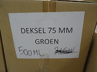 18x pallet diverse plastic potjes/emmers - afbeelding 17 van  34