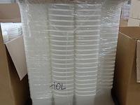 18x pallet diverse plastic potjes/emmers - afbeelding 20 van  34