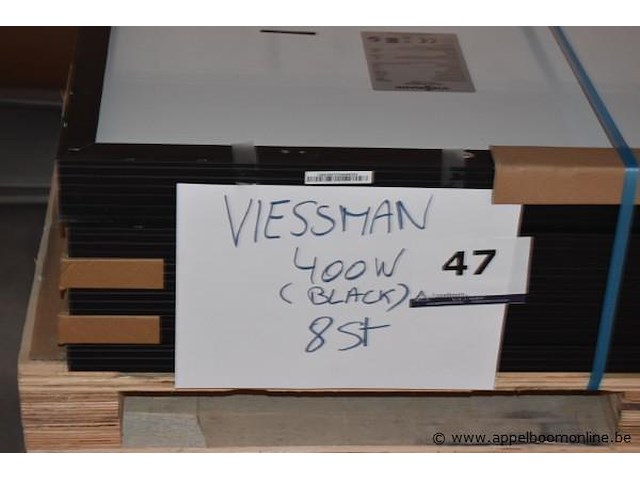 18x zonnepaneel, viessmann, diverse wattages, werking niet gekend - afbeelding 2 van  3