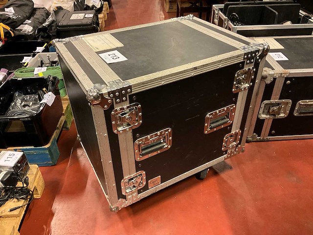 19" 12u flightcase - afbeelding 1 van  2