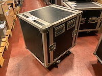 19" 12u flightcase - afbeelding 1 van  4