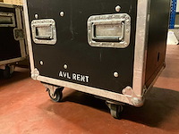 19" 15u flightcase slamdoor - afbeelding 2 van  4