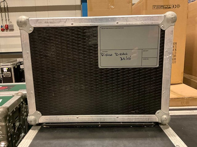 19" digico d-rack flightcase - afbeelding 1 van  4