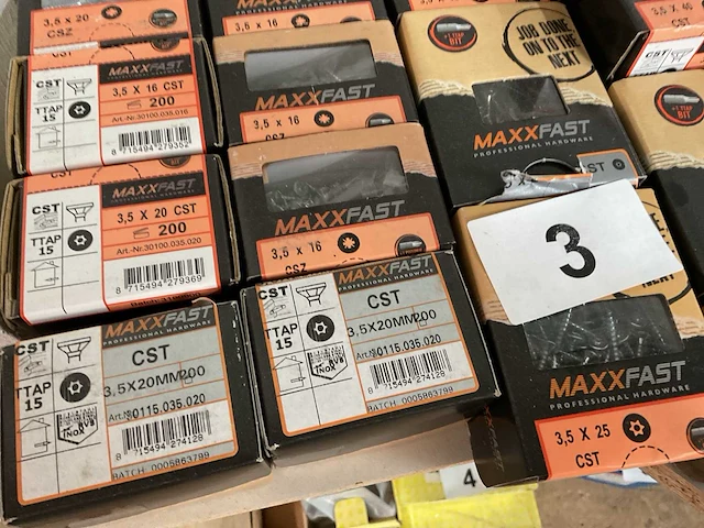 19 dozen houtschroeven - afbeelding 2 van  5