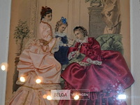 19 eeuwse franse mode print la mode illustree - afbeelding 2 van  3