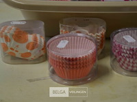 19 pakjes papieren cupe cake vormen - afbeelding 2 van  4