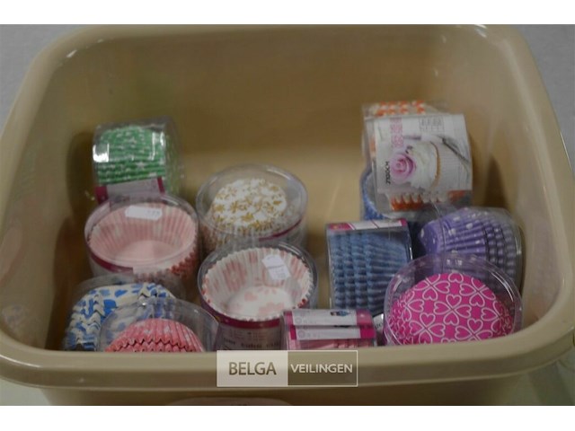 19 pakjes papieren cupe cake vormen - afbeelding 4 van  4