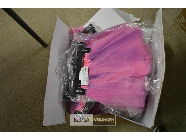 19 roze tule rok for kids - afbeelding 3 van  3