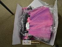 19 roze tule rok for kids - afbeelding 3 van  3