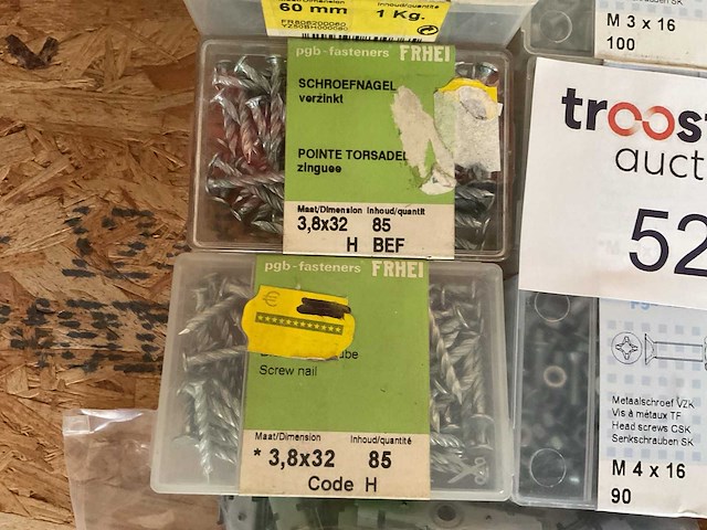 19 x dozen bevestigingsmaterialen - afbeelding 6 van  8