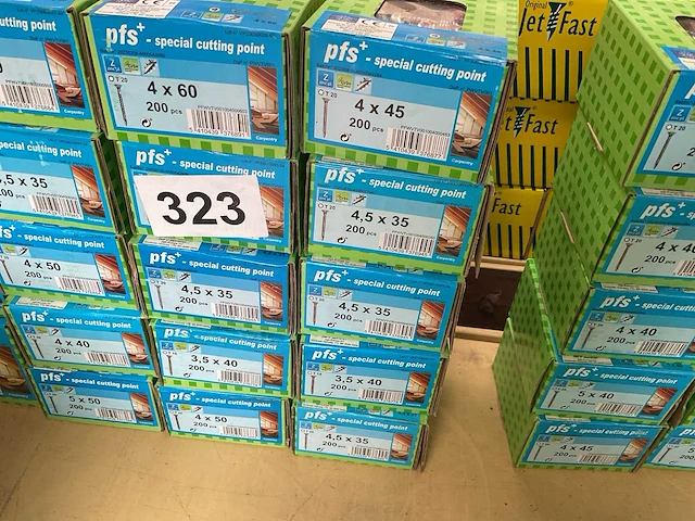 19 x dozen hardhout schroeven - afbeelding 3 van  6