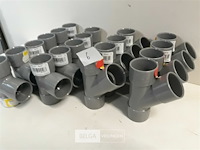 19 x t stuk 32 mm pvc lijmverbinding - afbeelding 3 van  3