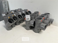 19 x t stuk 40 mm pvc lijmverbinding - afbeelding 3 van  3