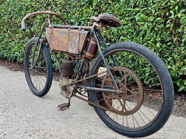 1903 peugeot type c racer motorfiets - afbeelding 12 van  15
