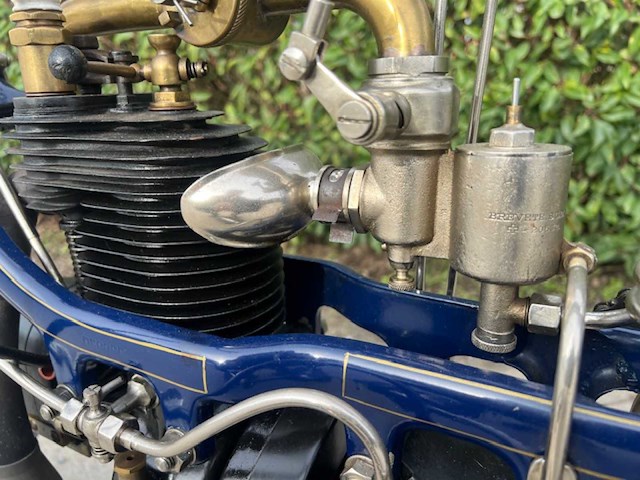 1909 fn 247 oldtimer motorfiets - afbeelding 6 van  19