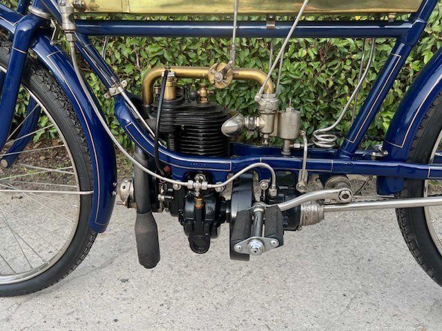 1909 fn 247 oldtimer motorfiets - afbeelding 18 van  19
