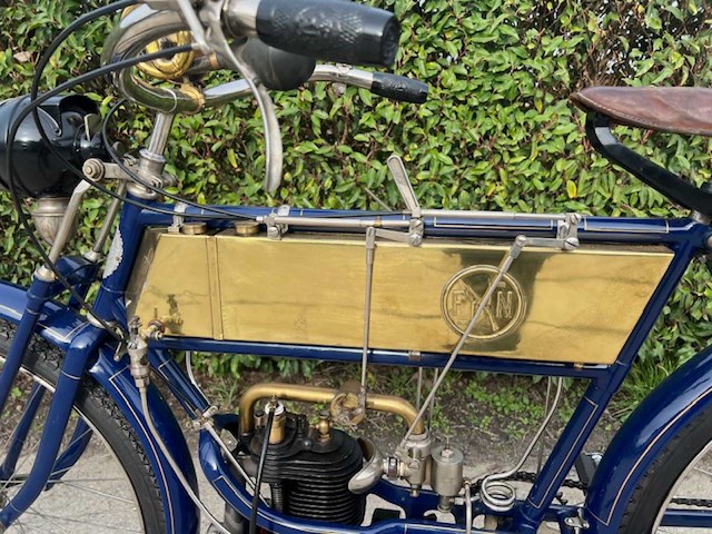 1909 fn 247 oldtimer motorfiets - afbeelding 9 van  19