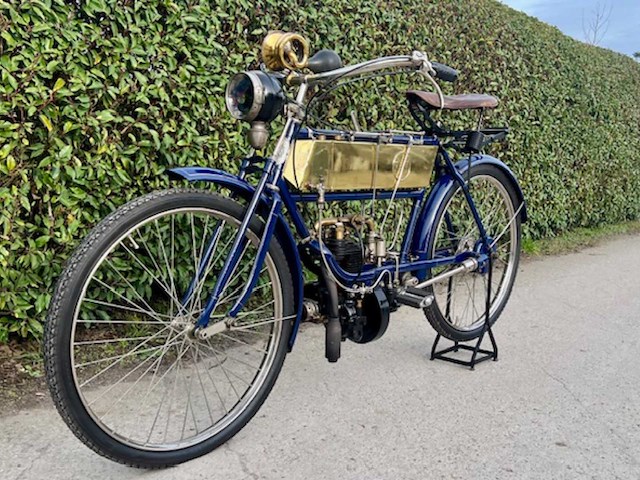 1909 fn 247 oldtimer motorfiets - afbeelding 1 van  19