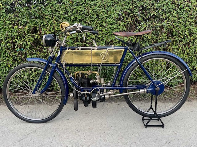 1909 fn 247 oldtimer motorfiets - afbeelding 10 van  19