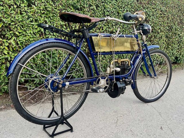 1909 fn 247 oldtimer motorfiets - afbeelding 12 van  19