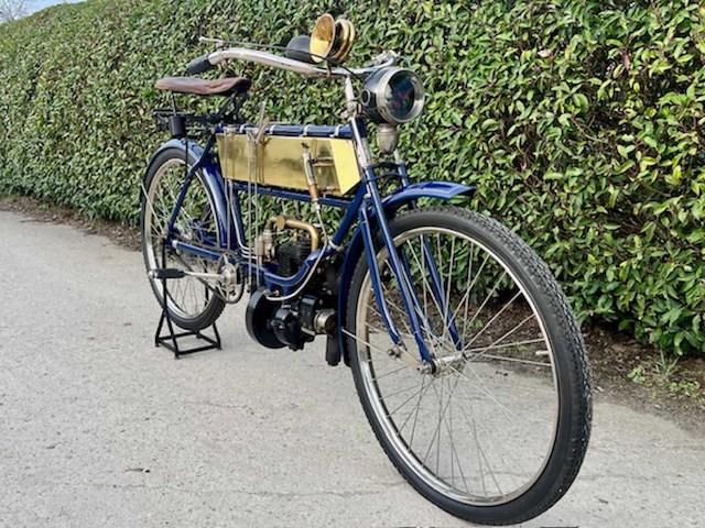 1909 fn 247 oldtimer motorfiets - afbeelding 13 van  19