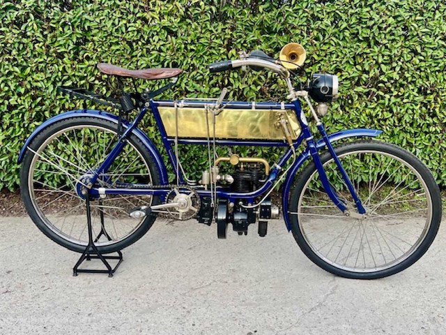 1909 fn 247 oldtimer motorfiets - afbeelding 14 van  19