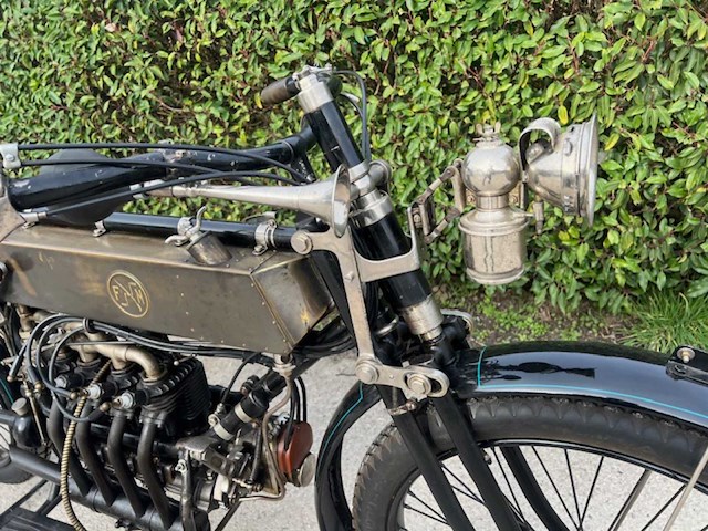 1913 fn 4 cylinder oldtimer motorfiets - afbeelding 5 van  23