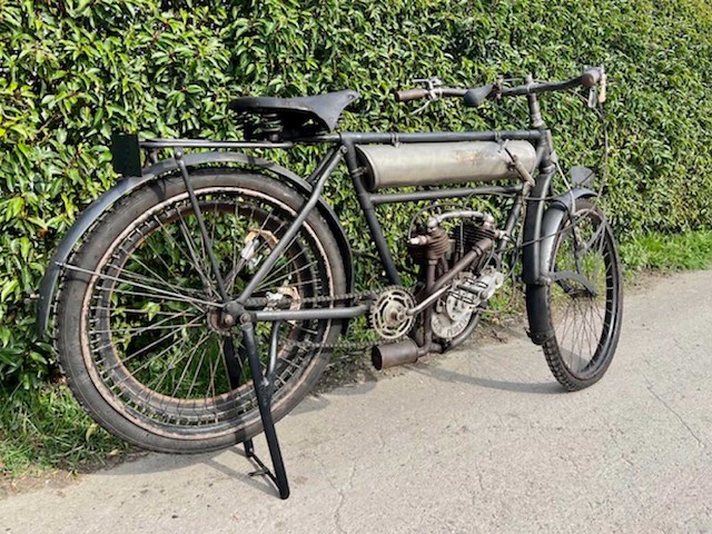 1913 peugeot legere 380cc oldtimer motorfiets - afbeelding 16 van  21