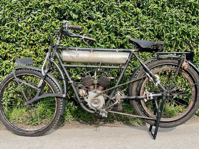 1913 peugeot legere 380cc oldtimer motorfiets - afbeelding 17 van  21