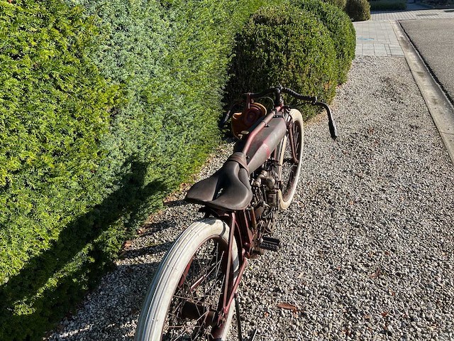 1914 indian 8 valve oldtimer motorfiets - afbeelding 5 van  23