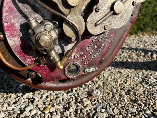 1914 indian 8 valve oldtimer motorfiets - afbeelding 8 van  23