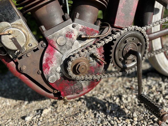 1914 indian 8 valve oldtimer motorfiets - afbeelding 11 van  23