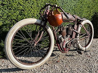 1914 indian 8 valve oldtimer motorfiets - afbeelding 1 van  23