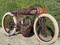 1914 indian 8 valve oldtimer motorfiets - afbeelding 12 van  23