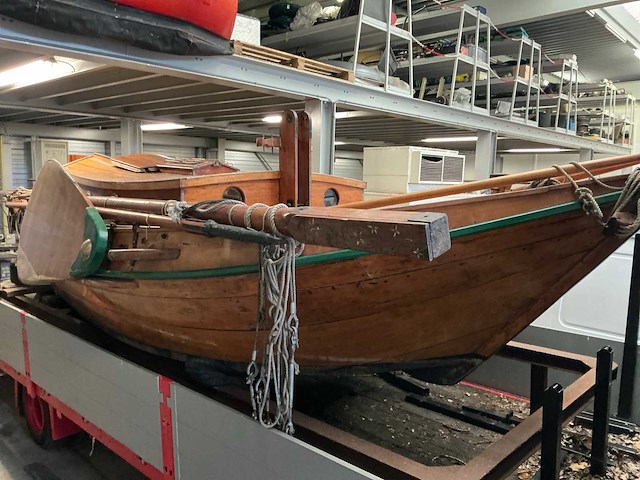 1918 grundel platbodem zeilboot - afbeelding 1 van  15