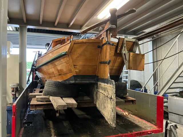 1918 grundel platbodem zeilboot - afbeelding 12 van  15