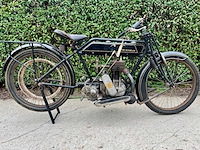 1918 sunbeam 4hp oldtimer motorfiets - afbeelding 10 van  17