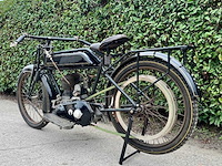 1918 sunbeam 4hp oldtimer motorfiets - afbeelding 12 van  17