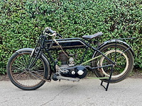 1918 sunbeam 4hp oldtimer motorfiets - afbeelding 17 van  17